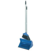 Blue Long Handled Dustpan and Brush Colour Coded